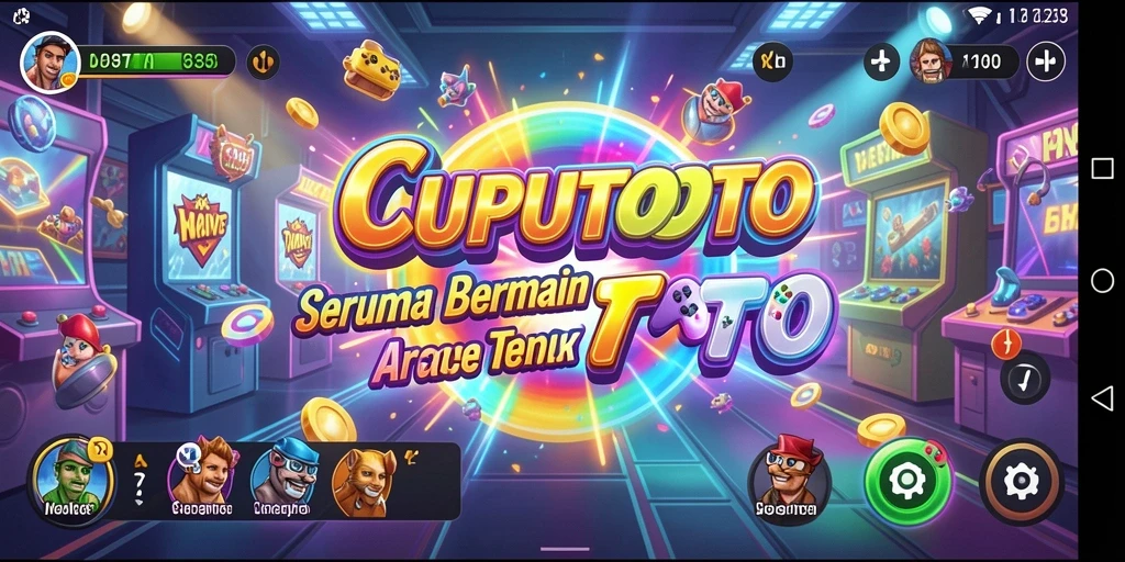 Screenshot CUPUTOTO menunjukkan gameplay seru dan grafis yang menarik.