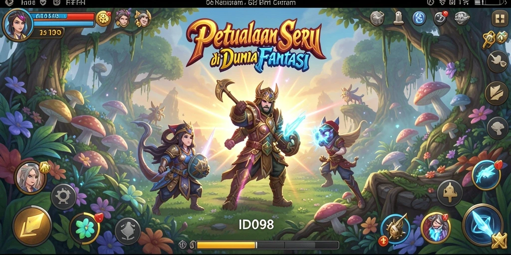 Gameplay seru di dunia petualangan ID098.