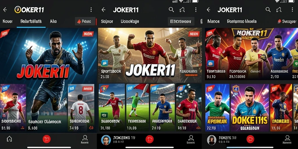 Tampilan gameplay JOKER11 dengan taruhan olahraga yang menarik.