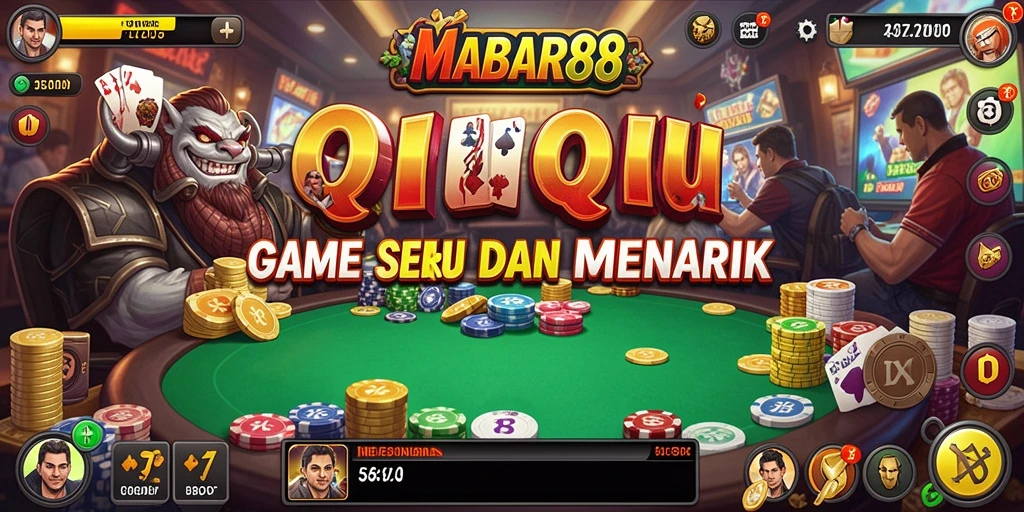 Gameplay seru MABAR88 dalam permainan QiuQiu.