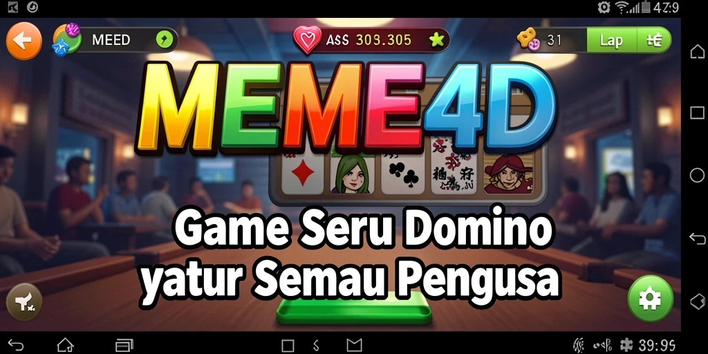Tampilan gameplay seru dan menarik dari MEME4D yang membuat Anda betah bermain.