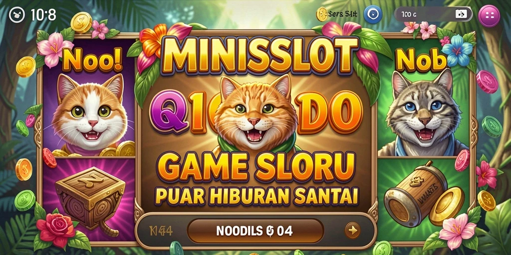 Tampilan gameplay seru di MINISLOT dengan grafik menarik dan tema beragam.