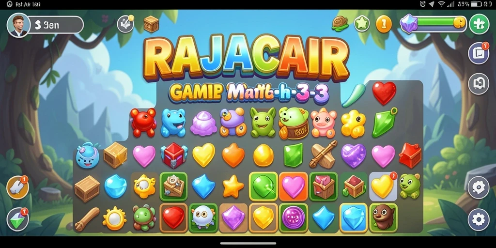 Gameplay seru dan penuh warna dari RAJACAIR yang menantang.